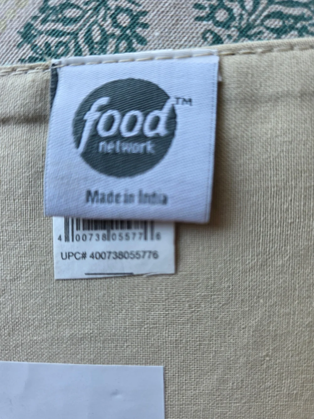 NWT Food Network Turquoise and Teal Patterned Dining Placemats (2)